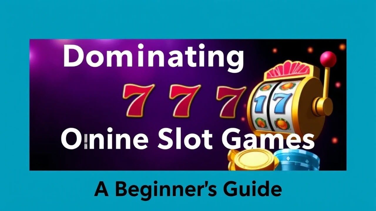 Dominating Casino Online Slot Games: A Beginner's Guide